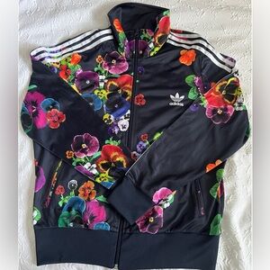 Adidas Originals Floral Burst Firebird , XL, EUC